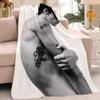 Y-Yungblud Горячий певец Плед Теплый и Мягкий Подходит для Спальни Гостиной Дивана Кровати Офиса Путешествий Кемпинга