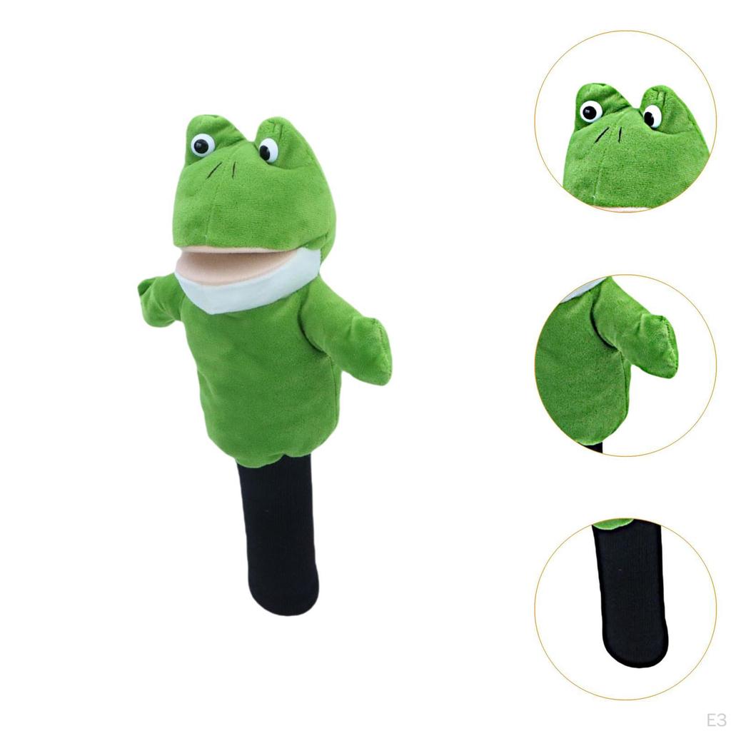 Мягкий чехол для головы клюшки для гольфа в виде животного из дерева, защитный чехол для защиты головы клюшки при транспортировке