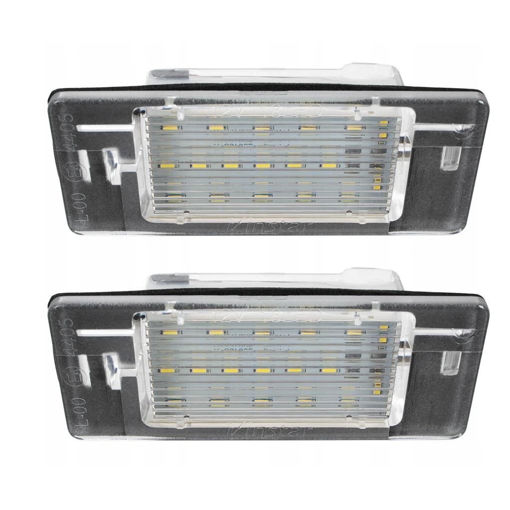 Led Licence Plate Light Kit, Autotune, For Opel Vectra C
