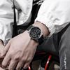 Силиконовые часы Мужские Спортивные Повседневные Кварцевые часы С аналоговым дисплеем Для ежедневного ношения