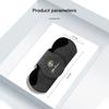 Car Interior Glasses Clip Auto Sun Visor Sunglasses Holder For Alfa Romeo Giulia Stelvio Giulietta 156 159 147 Mito Tonale Brera rdx855