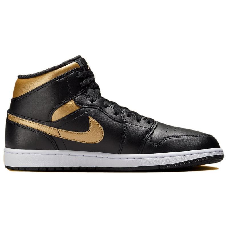 Jordan 1 Mid Черный Металлик Золотой Jordan DQ8426-071