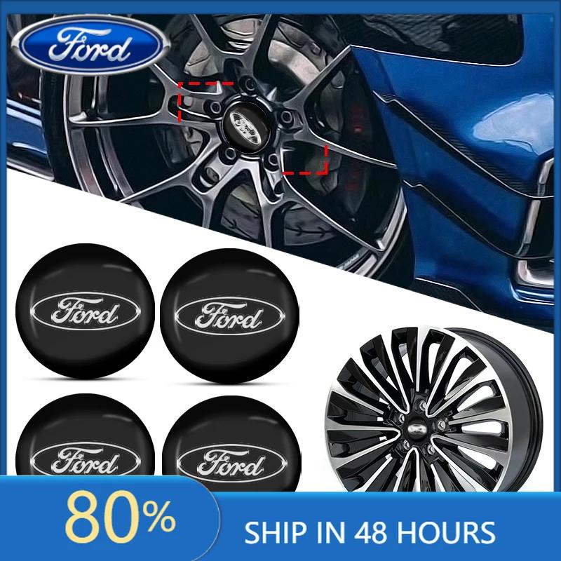 Автомобильная наклейка Ford 2025 Горячая 4 шт. Автостайлинг 56 мм Наклейка-значок на центральную крышку ступицы колеса автомобиля Для Ford Focus Mk2 Mk3 Fiesta Ranger