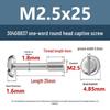 Yigu 304 Stainless Steel Pan Head Captive Screw M3/M4/M5/M6