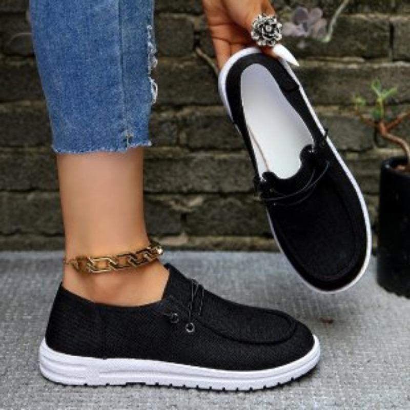 Повседневная женская обувь большого размера, новая весенне-осенняя обувь на плоской подошве с низким верхом