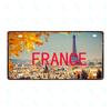 Испания Таиланд Франция Чили Город Металлическая табличка Жесть Сувенир из путешествия Винтажный постер Бар Стена Магазин Домашний декор 6x12 дюймов DC-0109B