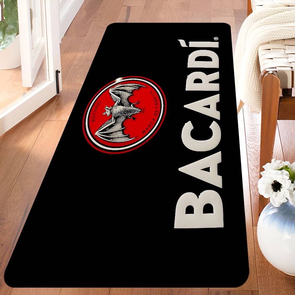 Vampire Bat B-Bacardis Floor Mat Rectangle Anti-slip Home Soft Badmat Front Door Indoor Outdoor Mat Hotel Decor Mat