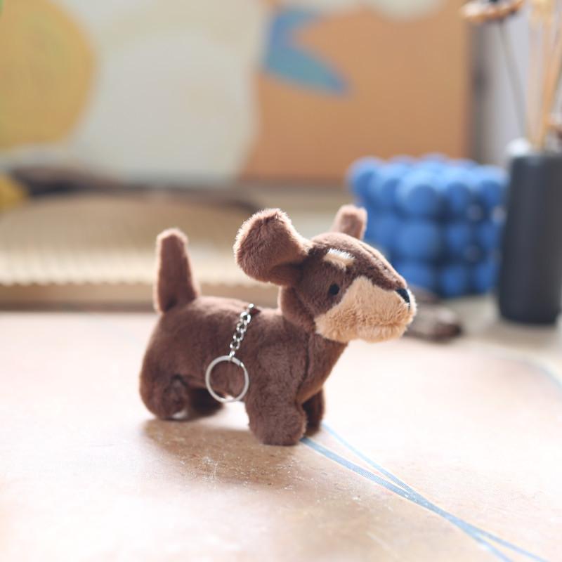 Милая милая такса собака кулон плюшевая игрушка кукла щенок сумка подвесной брелок тряпичная кукла кукла