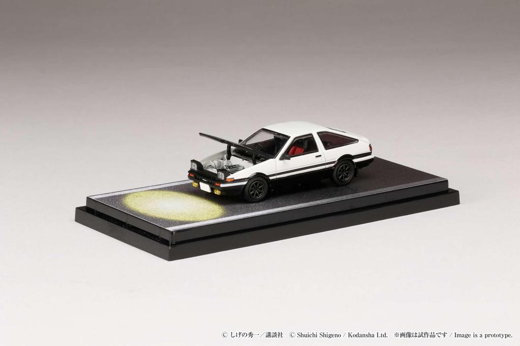 HJ64 Toyota Sprinter Trueno GT APEX Initial D engine model VS Tomoyuki Tate Finished product 1/64 (AE86) /