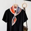 76 * 13cm Summer Women'S New Medium To Long Scarf Shawl Breathable Sunscreen Fashionable Versatile Premium Silk Scarf