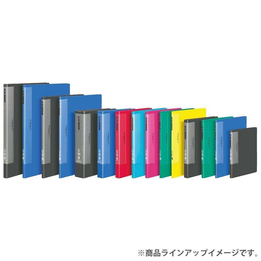 KOKUYO Clear Book Wave Cut Fixed Type A3 Vertical 40 Sheets La-T573DM