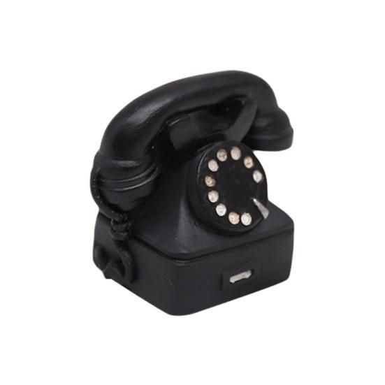 Винтажная Статуя Радио Пианино Камера Смола Модель Ремесло Украшение Бар Домашний Декор