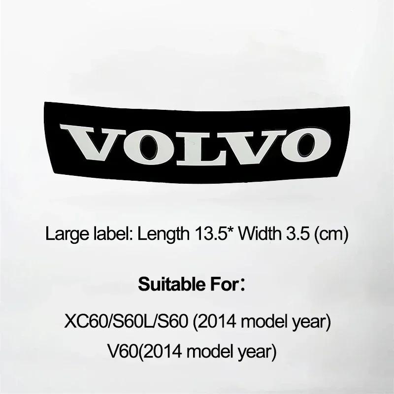 For Volvo EX90 V60 V40 XC90 S60 XC60 V50 V90 V70 S90 XC40 S80 T6 ABS Car Steering Wheel Emblem Sticker Decoration Accessories