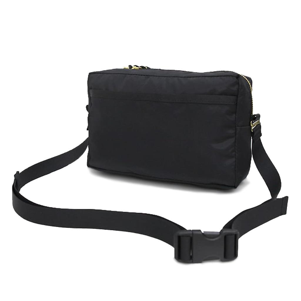 Fredrick Packers 420D SNUG SHOULDER (M) Сумка на плечо, Нейлон Cordura, Золотая молния, Женская, Черная