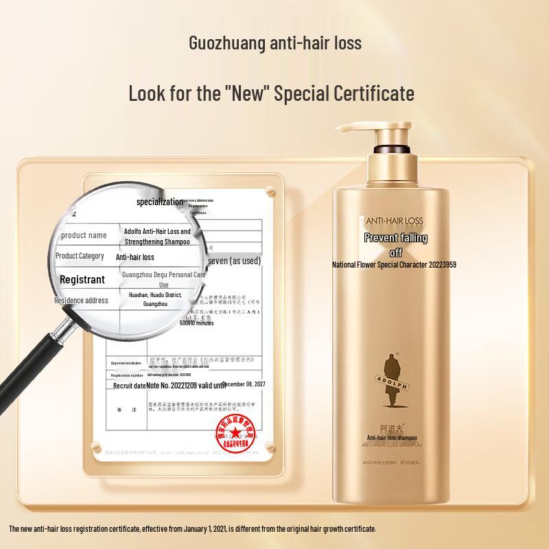 Adolph Ginger Anti-Hair Loss Shampoo