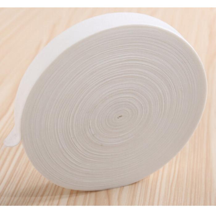 10mm, 12mm, 15mm, 20mm, 25mm Sublimation Printing White Lanyard Ribbon Rolls Material Factory Direct