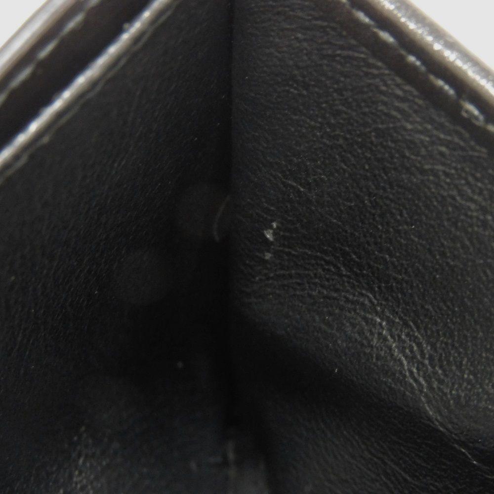 Б/у кошелек для монет Ophidia 9539 (597609, 10OTT, 1000, 7941) in GG Python Лимитированная серия Экзотический черный. из Японии