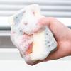 1/5 шт. губка для мытья посуды, древесная целлюлоза, хлопок, цветная волшебная губка для чистки, щетки для удаления ржавчины, кухонный инструмент для мытья