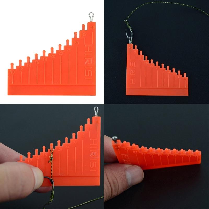 Carp Hair Rig Measurement Tool Carp Coarse Method Feeder Fishing Tackle 10-40MM