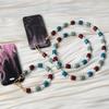 New Phone Accessory Cellphone Part Chain Anti Lost Universal Bead Lanyard Shoulder Neck Crossbody Phone Strap Case Holder Chain