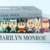 Denyeet Decoration Animation Crayon Cute Center Console Doll Figure Crayon 6 Piece Set Crayon Car Interior Accessories Shin-chan Shin-chan Shin-chan