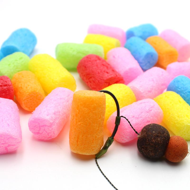 1Bag Carp Fishing PVA Nuggets Water Dissolving Rig Foam Pop Up Boilies Hiar Rig Fishing Lure For Carp Fishing Accessories Terminal Tackle