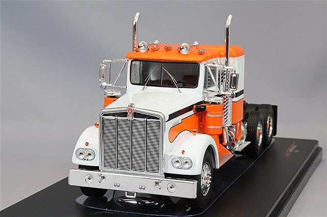 Ixo Scale Kenworth W925 1970 1/43 White/Orange
