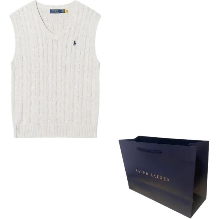 Polo Ralph Lauren Вязаный жилет Серый 710766173-004