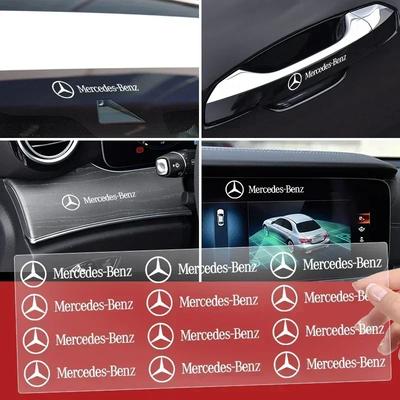 Автотовары Наклейка Значок Тормозного Суппорта Декоративная Наклейка Для Mercedes Benz AMG W204 W205 W212 W213 W221 W117 W177 W246 GLA GLC CLA A
