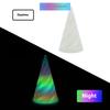 1 шт. Мини Вихрь Нить Иллюзия Декомпрессионные Игрушки 3D Печатная Спиральная Конусная Игрушка Невозможная Пирамида Скульптура