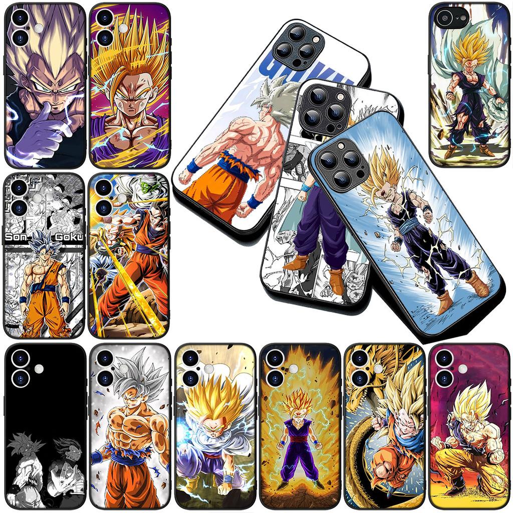 Cover for Samsung Galaxy S24 S25 S23 FE Ultra Plus S7 Edge S25+ S23+ A56 5G Phone Case Gohan Dragons Balls Son Goku DragonBall