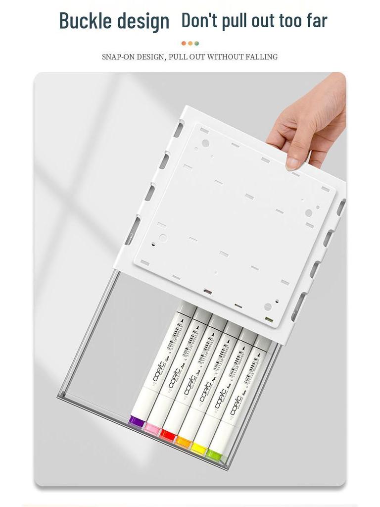 Невидимый органайзер под стол: Ящик без сверления для офисных канцелярских принадлежностей