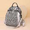 Ladies' Backpack, Multi-functional Travel Backpack, Sequined Shell Schoolbag