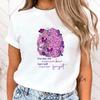 (High Quality T Shirt)new Fashion O Neck Tops You May Not Remember But I Will Never Forget Alzheimer's Awareness Printing Shirt