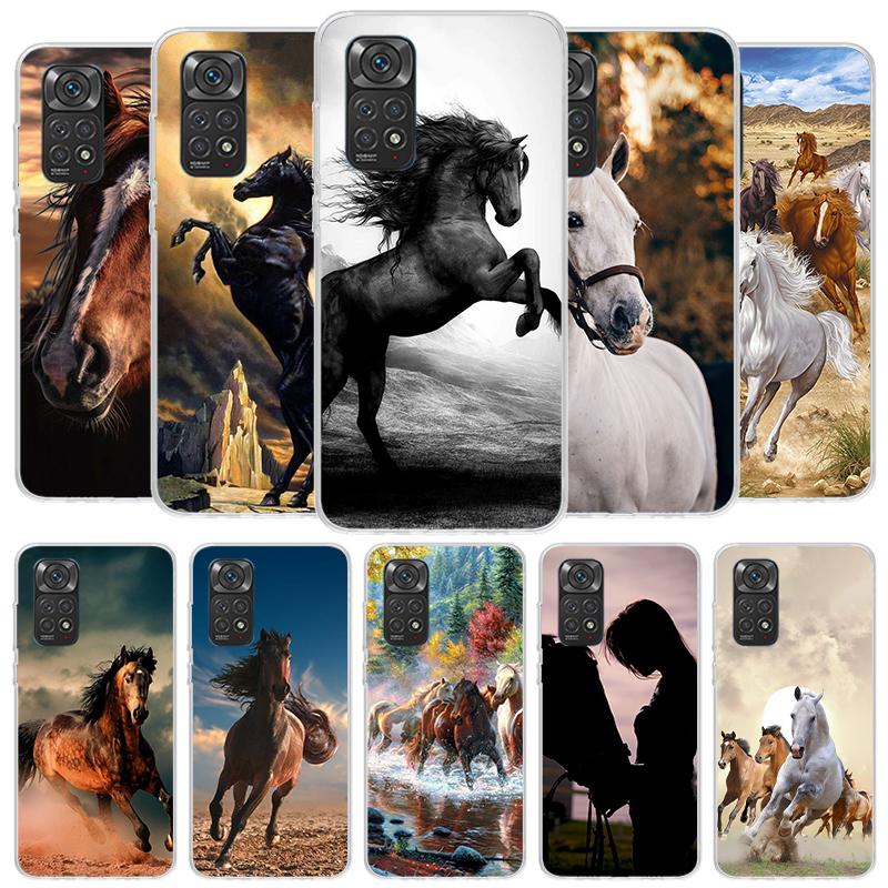 Horse Great Beauty Galloping Cover Phone Case For Xiaomi Redmi Note 15 14 13 12 11 10 Pro Plus 14S 12S 11S 11T 11E 10S Soft Fund