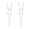 Edison Jr. Corrective Chopsticks for Right Hand, IVORY, 2 Pieces
