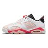 Детские кроссовки Air 6 Retro Low GS Atmosphere White Infrared-23 768878-102