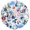 10/25/50PCS That Time I Got Reincarnated As a Slime Stickers Cute Anime Vinyl Stickers for Car Water Bottle Luggage Computer