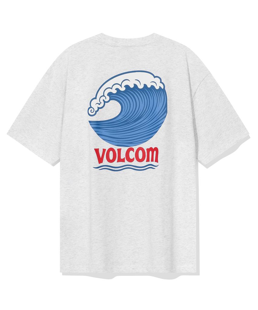 VOLCOM North Shore Oversized Short Sleeve Tee (Ice Grey)