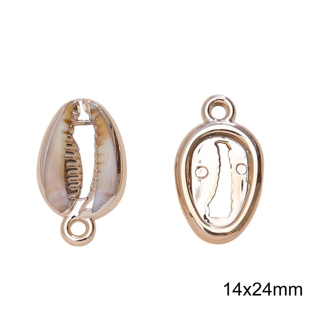 1-10 шт. Акриловая подвеска в виде ракушки для изготовления своими руками ожерелья, браслета, серег, ювелирных изделий, аксессуары для рукоделия