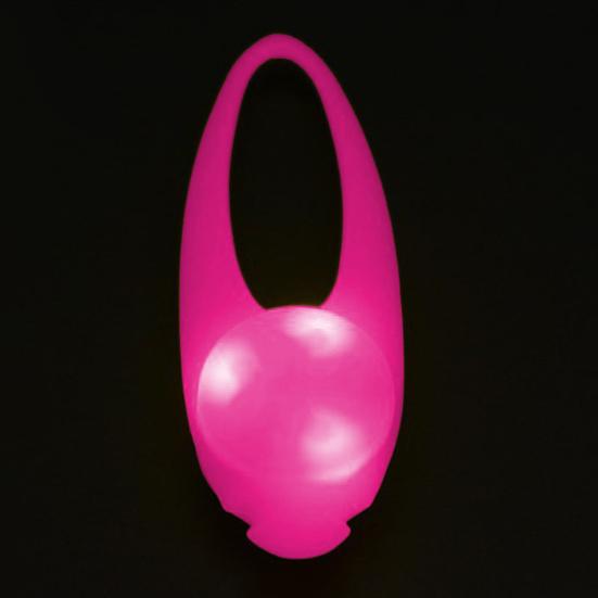 Подвеска для питомца, прочная светодиодная силиконовая подвеска, ночная светящаяся бирка на ошейник