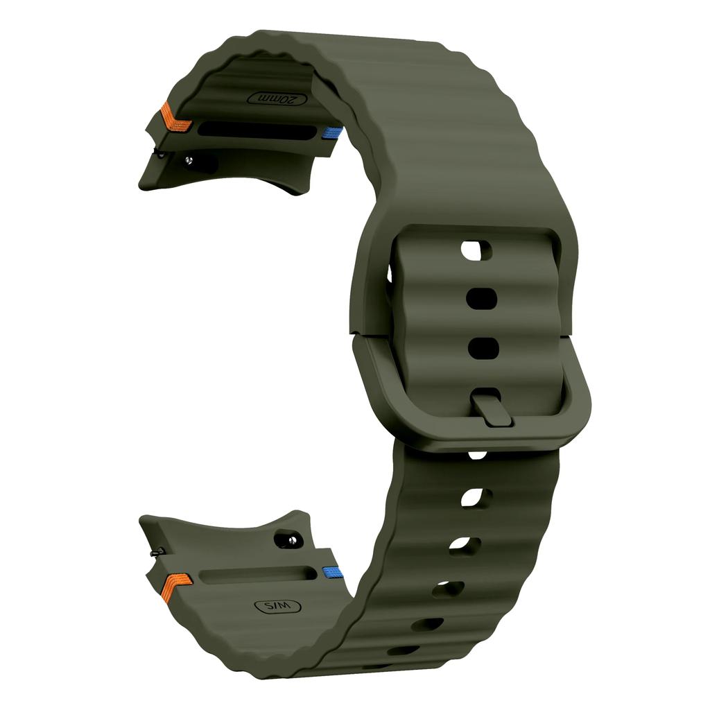 Silicone Strap For Samsung Galaxy Watch 8 7 6 5 40mm 44mm 5Pro 45mm Bracelet For Galaxy Watch 6 8 Classic 43mm 47mm Band