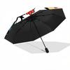 1pc Hello Kitty Happy BruiKity Bouquet with Automatic Open Close Umbrella, Portable Tri-Fold Design, 8-Bone Iron Frame Outdoor Umbrella, Perfect Gift