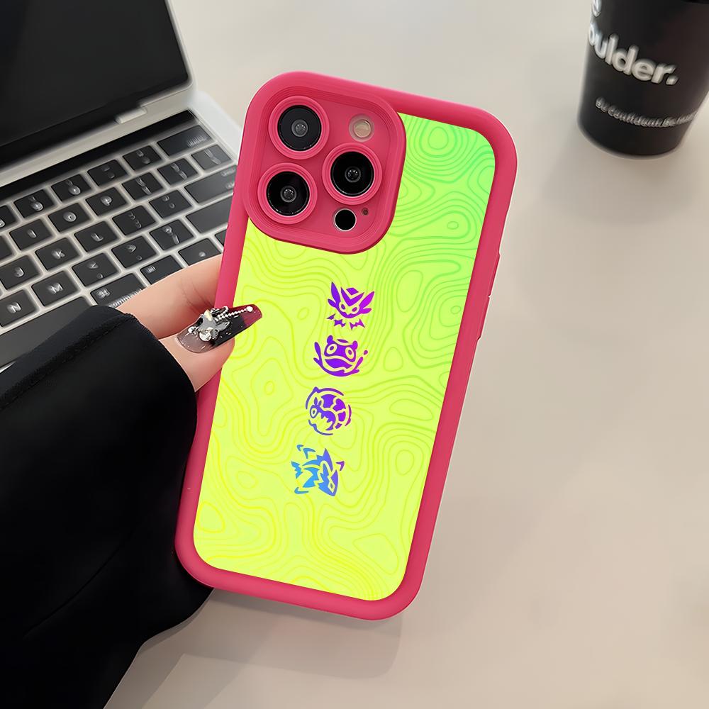 Чехол Valo Gekko для iPhone 17 16 15 14 13 12 11 Air Pro Max Plus Красный Мягкий ТПУ Ударопрочный Чехол