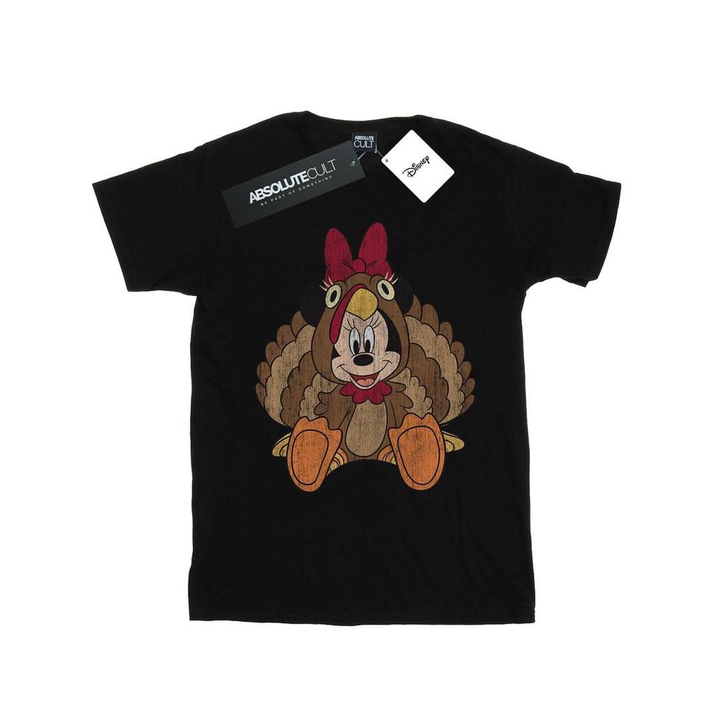 Disney Mens Minnie Mouse Thanksgiving Turkey Costume T-Shirt