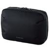 Elecom Gadget Pouch Pouch Gadget Case Antibacterial Water Repellent Water Stop Zipper Fixed Storage Pen Holder Black BMA-GPAB01BK