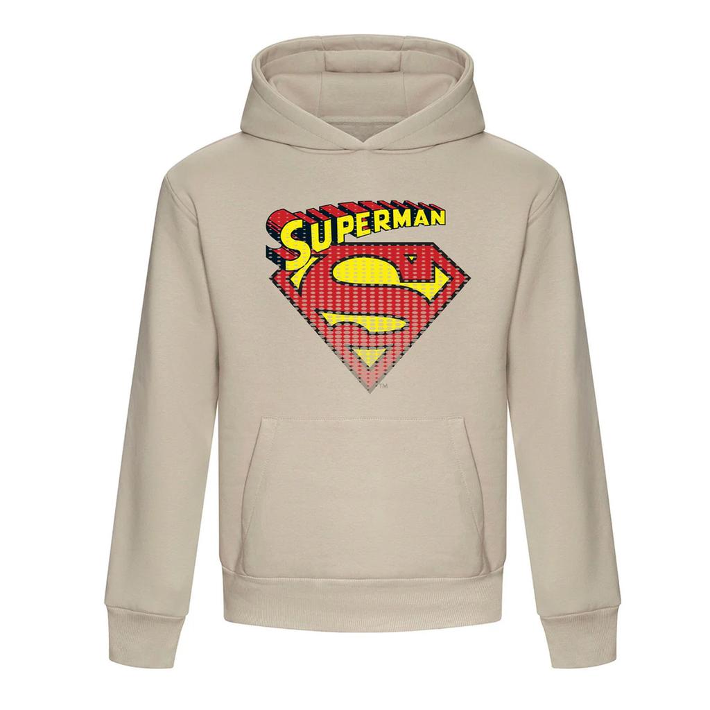SUPERMAN Unisex Adult Classic Logo Hoodie