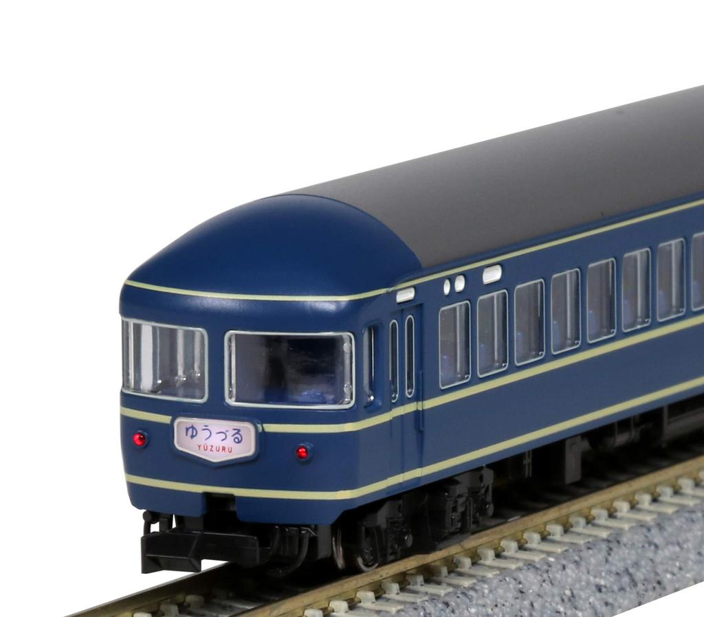 KATO N Gauge 20 Series Sleeper Express Yuuzuru Hakutsuru Basic Set Model Train Passenger Car & 8-Car 10-1518