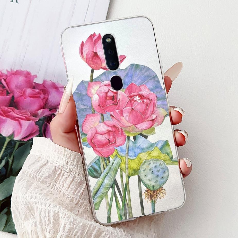 Чехол для Oppo F11 CPH1913 CPH1911 Цветы Расписная Крышка Мягкий Силиконовый Чехол для Телефона Для Oppo F11 Pro F 11 OppoF11 Pro Сумки
