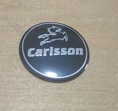 AAZD1 4pcs 45/56/60/65mm Modified wheel hubcap logo Emblem Badge sticker for sport rotiform carlsson lorinser hub cap sticker